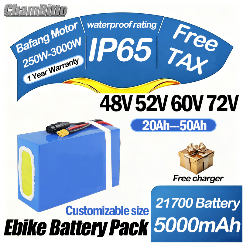 60V 50Ah Electric Scooter Battery - Batería de bicicleta eléctrica de 60V